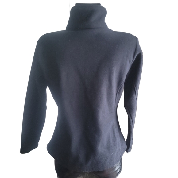 Black Columbia Full Zip Omni-heat Thermal Comfort Soft Shell Jacket M - Picture 5 of 6